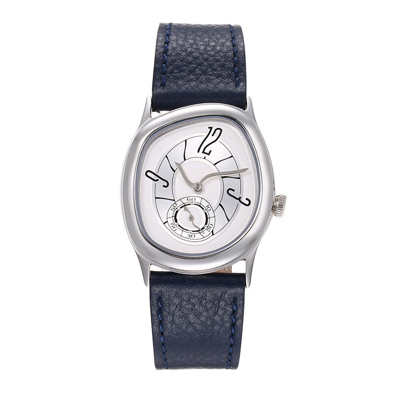 Leather Watch Band Men - Reloj original único retorcido de nuevo