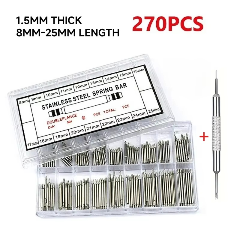 Juego de 270 Piezas de Barras  - Spring Bar Tool Set reseña y precio