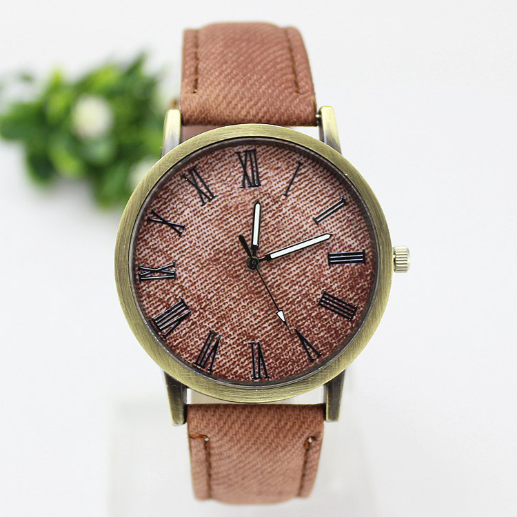 Reloj de cuarzo informal para  - Leather Watch Band Men reseña y precio
