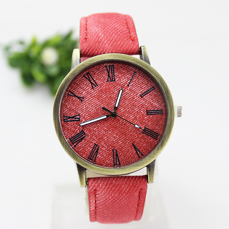Reloj de cuarzo informal para  - Leather Watch Band Men reseña y precio
