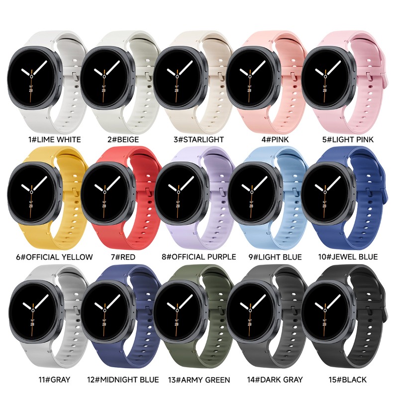 Correa de silicona de 20/22 mm - Silicone Watch Band 22Mm reseña y precio