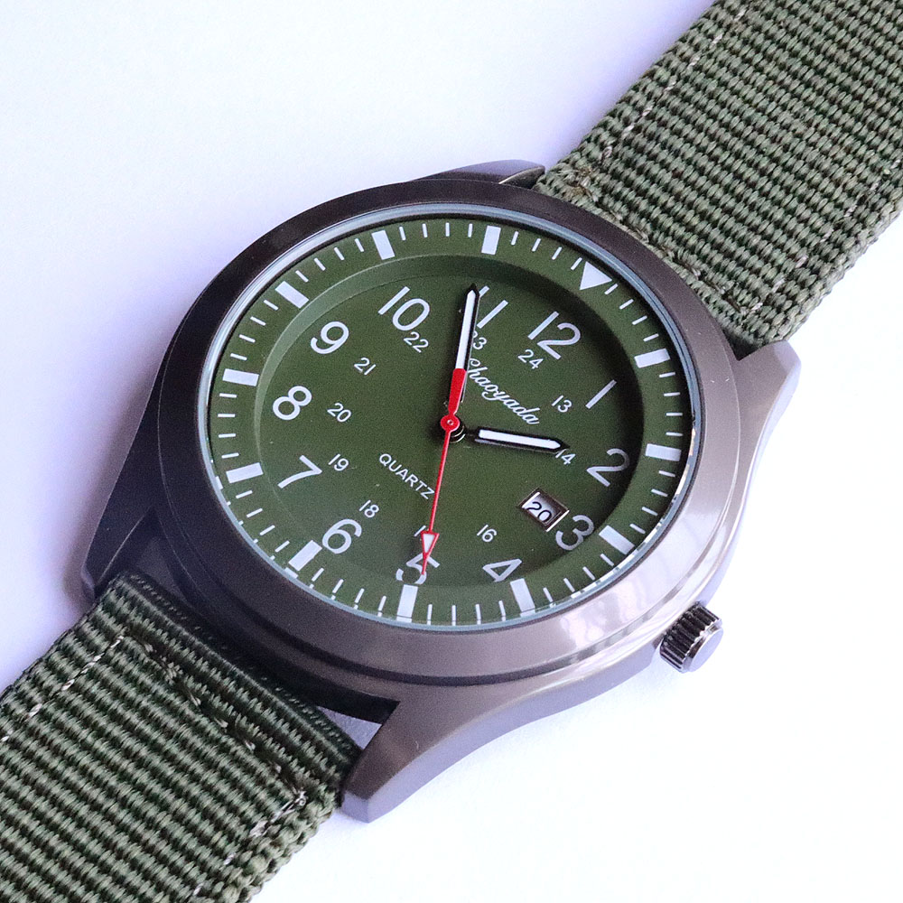 Reloj de Cuarzo de Lujo para H - Canvas Strap Watch reseña y precio