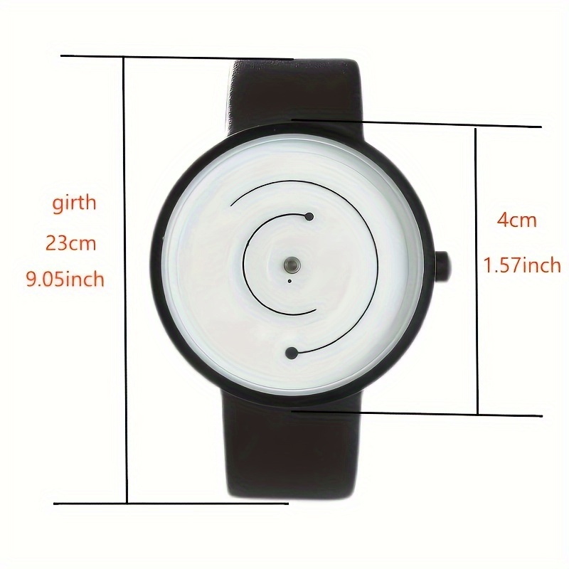 Reloj Creativo de Moda para Ho - Leather Watch Band Men reseña y precio