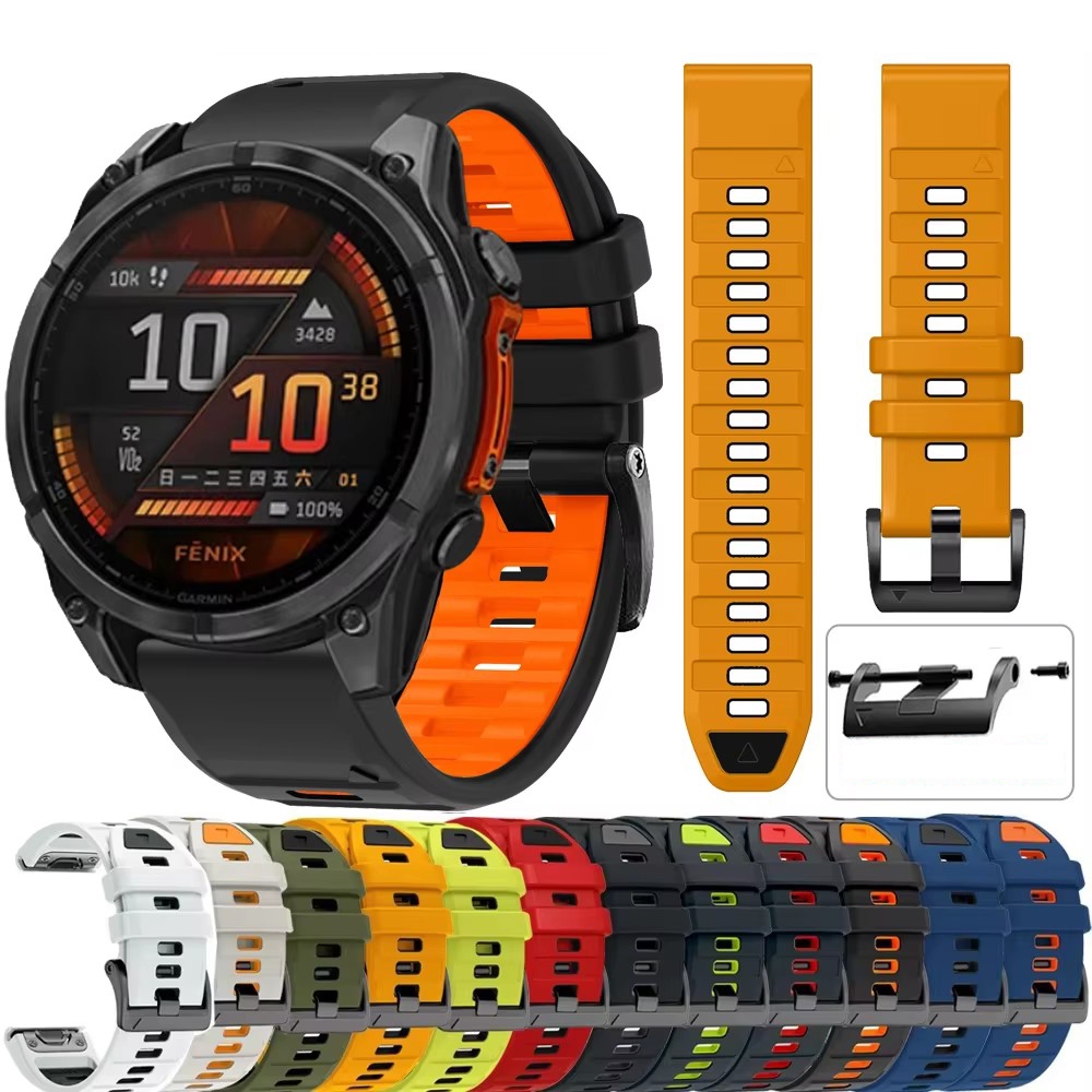 Correa de silicona QuickFit de - Silicone Watch Band 22Mm reseña y precio