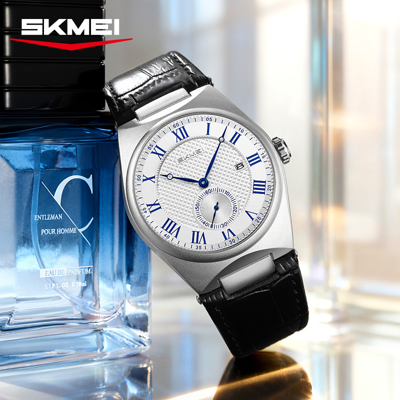 Reloj de Cuarzo SKMEI 9390 Ele - Leather Watch Band Men reseña y precio