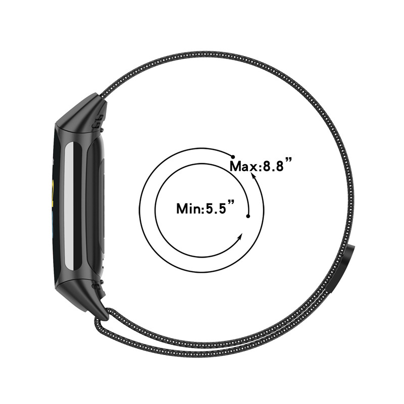 Banda de Metal para Fitbit Cha - Mesh Strap Metal reseña y precio