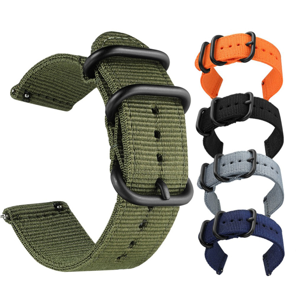 Correa deportiva de nailon de  - Canvas Strap Watch reseña y precio