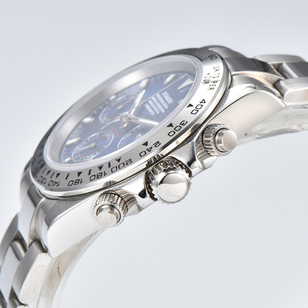 Relojes de lujo VK63 con crist - Stainless Bracelet Diver reseña y precio